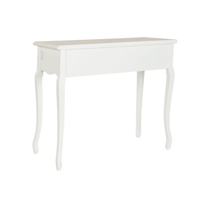 Beistelltisch DKD Home Decor Weiß Holz MDF 90 x 40 x 78 cm