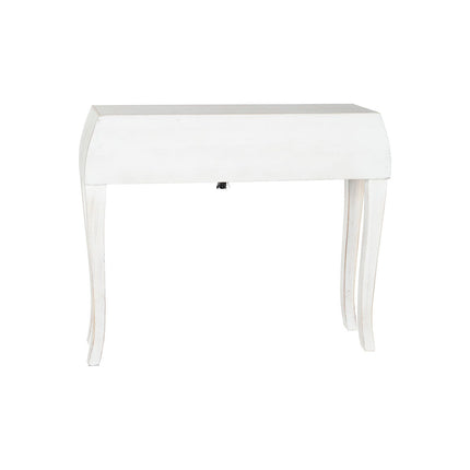 Konsole DKD Home Decor Weiß natürlich Tanne Holz MDF 96 x 26 x 80 cm