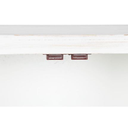 Konsole DKD Home Decor Weiß natürlich Tanne Holz MDF 95 x 24 x 79 cm