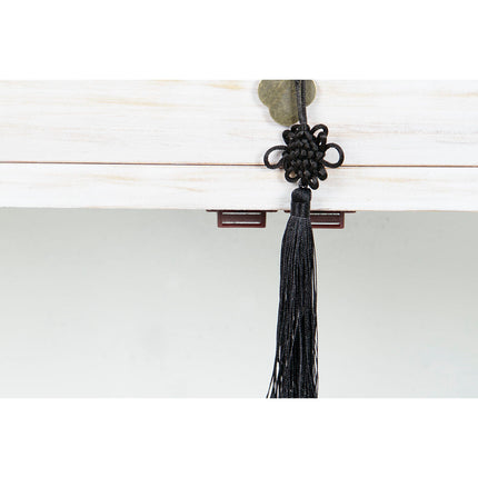 Nachttisch DKD Home Decor Weiß Tanne Holz MDF 45 x 29 x 60 cm