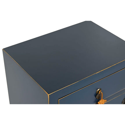 Nachttisch DKD Home Decor Gold Tanne Holz MDF 45 x 34 x 66 cm