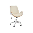 Stuhl DKD Home Decor Braun Creme Nussbaumholz 52 x 58,5 x 98 cm