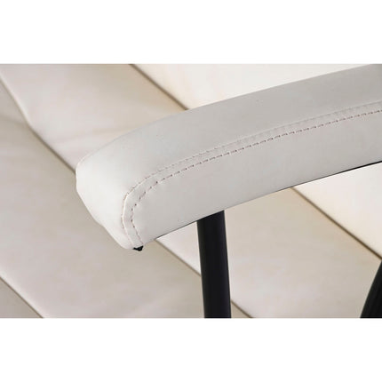 Stuhl DKD Home Decor Creme Metall 58 x 61,5 x 84 cm