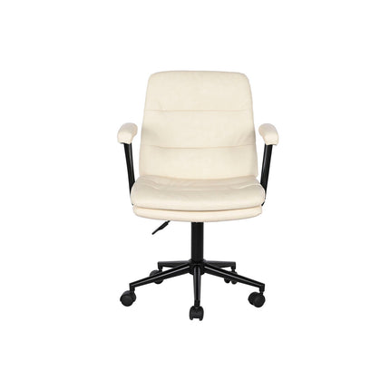 Stuhl DKD Home Decor Creme Metall 58 x 61,5 x 84 cm