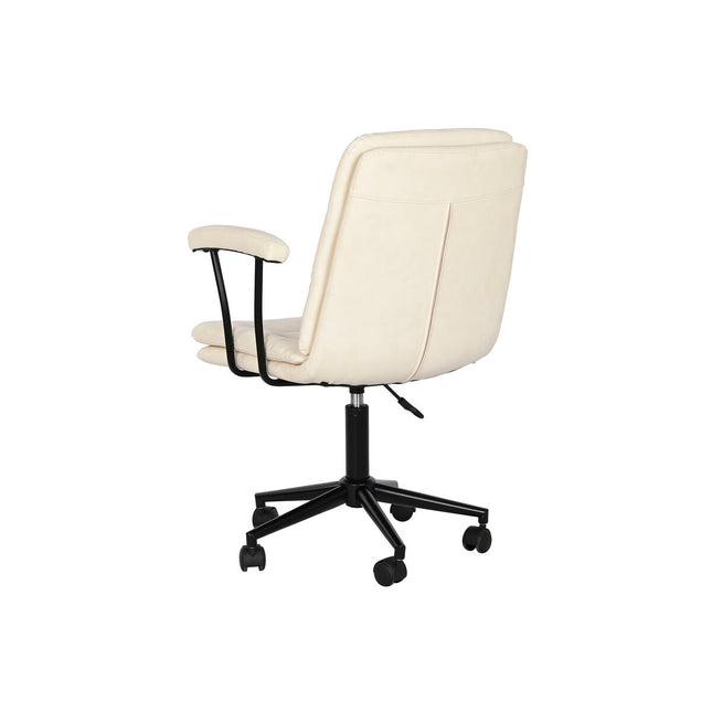 Stuhl DKD Home Decor Creme Metall 58 x 61,5 x 84 cm