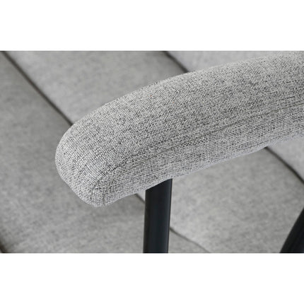 Armlehnstühle DKD Home Decor Schwarz Grau 60 x 61,5 x 84 cm