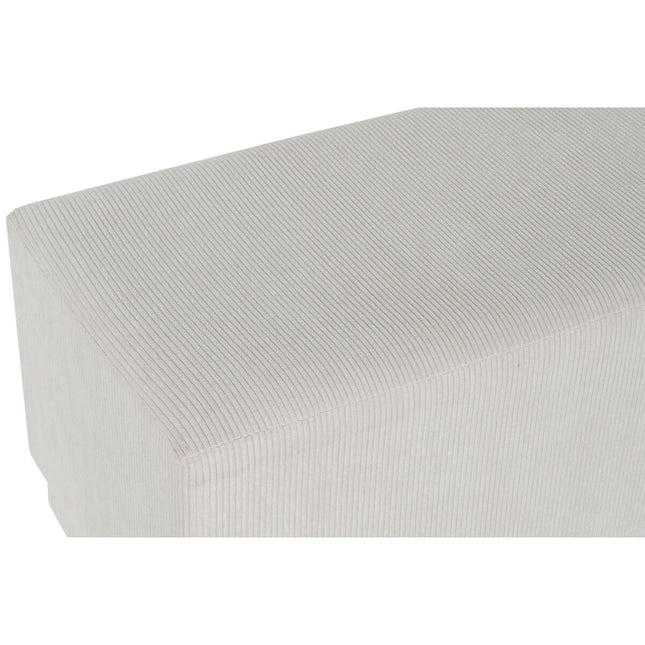 Hocker DKD Home Decor Beige Holz MDF 100 x 40 x 40 cm