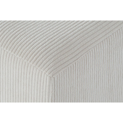 Hocker DKD Home Decor Beige Holz MDF 100 x 40 x 40 cm
