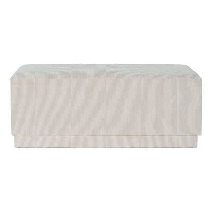 Hocker DKD Home Decor Beige Holz MDF 100 x 40 x 40 cm