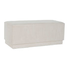 Hocker DKD Home Decor Beige Holz MDF 100 x 40 x 40 cm