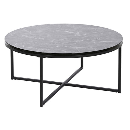 Tischdekoration DKD Home Decor Metall Holz MDF 80 x 80 x 35 cm