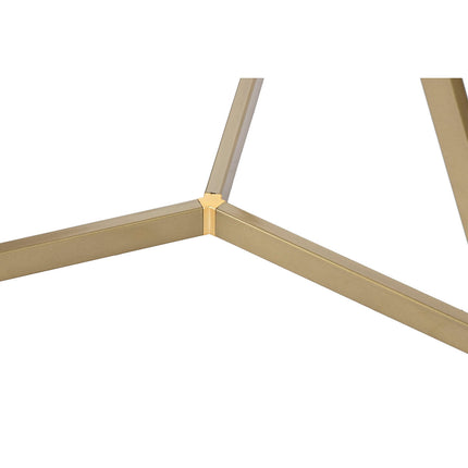 Satz mit 2 Tischen DKD Home Decor Metall Holz MDF 80 x 80 x 47,5 cm