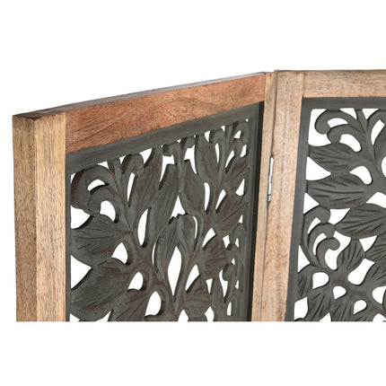 Spanische Wand DKD Home Decor Decapé Schnitzerei Mango-Holz 150 x 3 x 180 cm