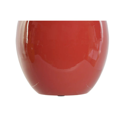 Vase Home ESPRIT Senf Terrakotta Aluminium Lackierung 23 x 23 x 38,5 cm (2 Stück)