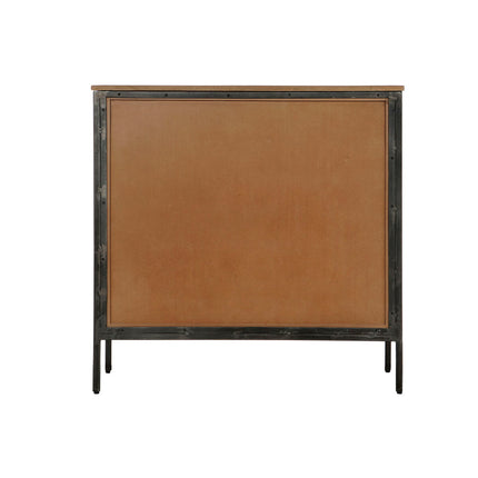 Anrichte Home ESPRIT natürlich Dunkelgrau 90 x 40 x 90 cm