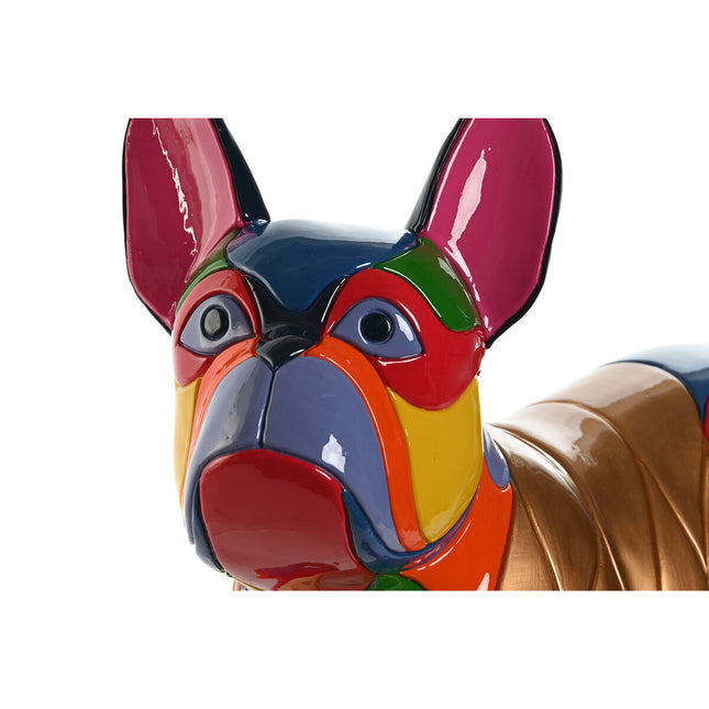 Deko-Figur Home ESPRIT Bunt Hund 44 x 19 x 35,5 cm