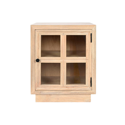 Nachttisch Home ESPRIT natürlich Kristall Mango-Holz 45 x 35 x 57 cm