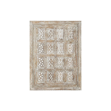 Wanddekoration Home ESPRIT Weiß Antiker Finish 135 x 9 x 100 cm
