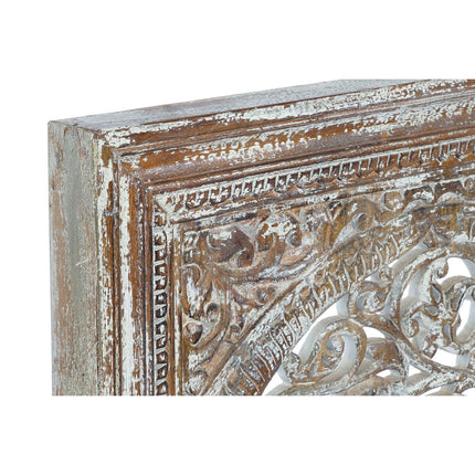 Wanddekoration Home ESPRIT Weiß Braun Antiker Finish 76 x 6 x 106 cm