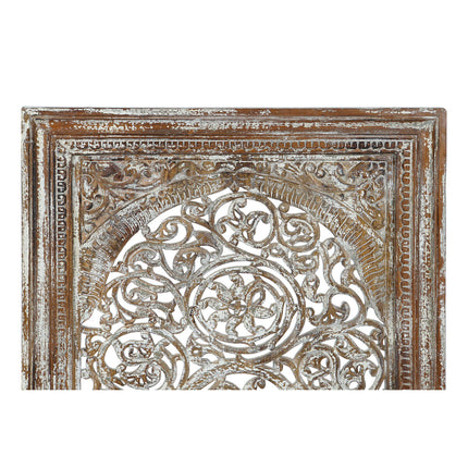 Wanddekoration Home ESPRIT Weiß Braun Antiker Finish 76 x 6 x 106 cm