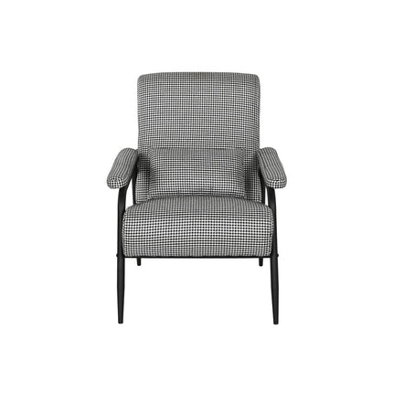 Sessel Home ESPRIT Weiß Schwarz Metall 72 x 91,5 x 91,5 cm