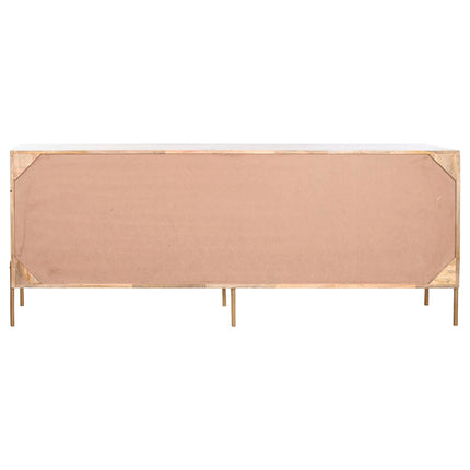 Anrichte Home ESPRIT Weiß Braun Gold 180 x 34 x 71 cm