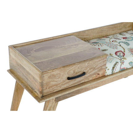 Hocker Home ESPRIT Bunt natürlich Mango-Holz 114 x 41 x 53 cm