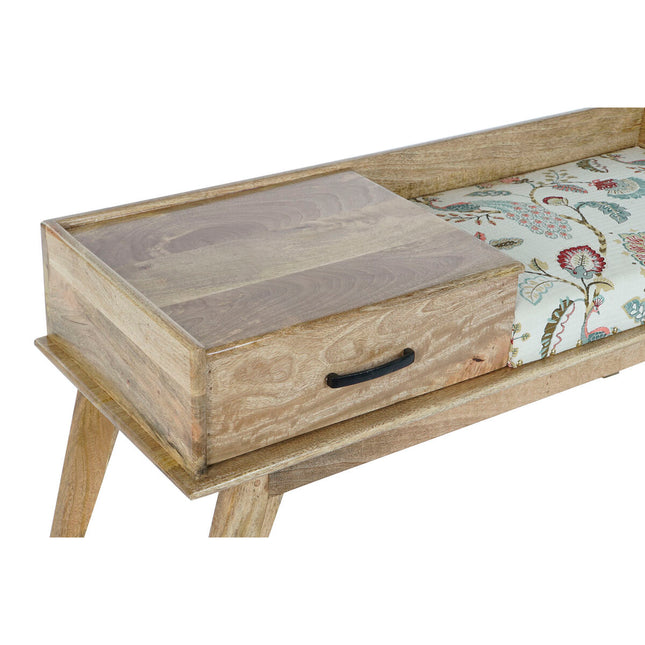 Hocker Home ESPRIT Bunt natürlich Mango-Holz 114 x 41 x 53 cm