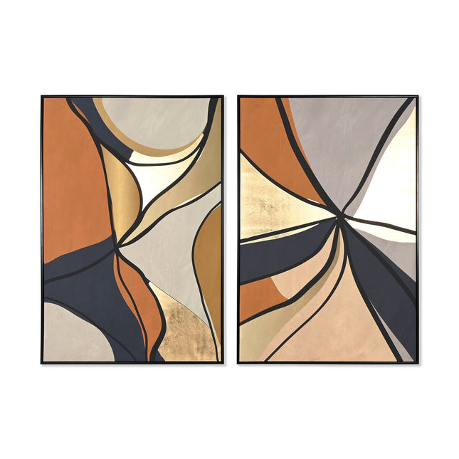 Bild Home ESPRIT abstrakt Urban 83 x 4,5 x 123 cm (2 Stück)