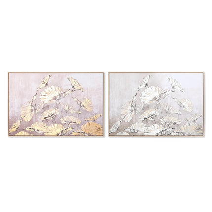Bild Home ESPRIT Pflanzenblatt Traditionell 123 x 4,5 x 83 cm (2 Stück)