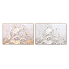 Bild Home ESPRIT Pflanzenblatt Traditionell 123 x 4,5 x 83 cm (2 Stück)