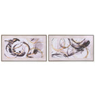 Bild Home ESPRIT abstrakt Moderne 95 x 3 x 55 cm (2 Stück)