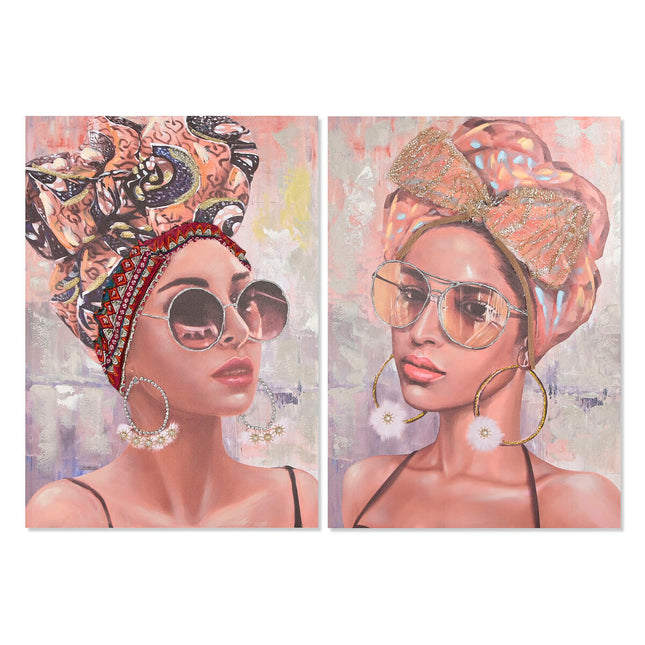 Bild Home ESPRIT Kolonial Afrikanerin 70 x 3 x 100 cm (2 Stück)