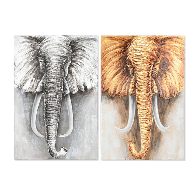 Bild Home ESPRIT Kolonial 80 x 3 x 120 cm (2 Stück)