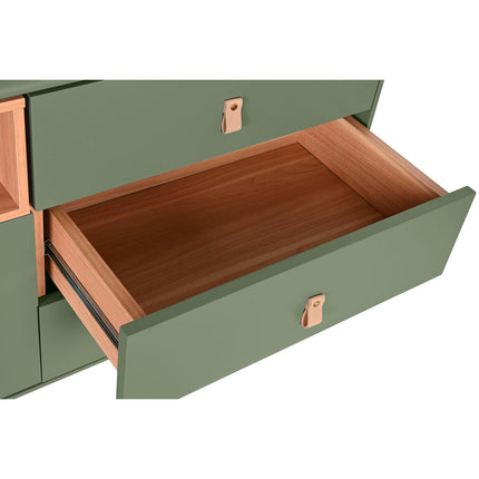 Kommode Home ESPRIT grün Polypropylen Holz MDF 120 x 40 x 75 cm