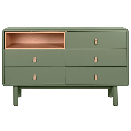 Kommode Home ESPRIT grün Polypropylen Holz MDF 120 x 40 x 75 cm