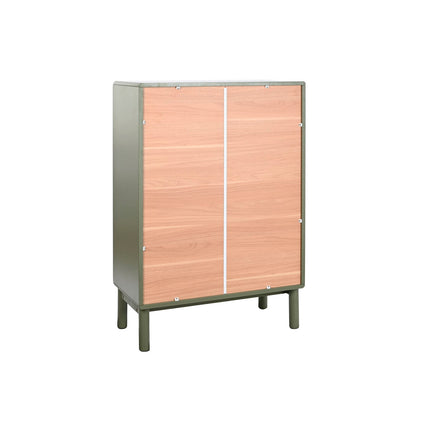 Schubladenschrank Home ESPRIT grün Polypropylen Holz MDF 80 x 40 x 117 cm