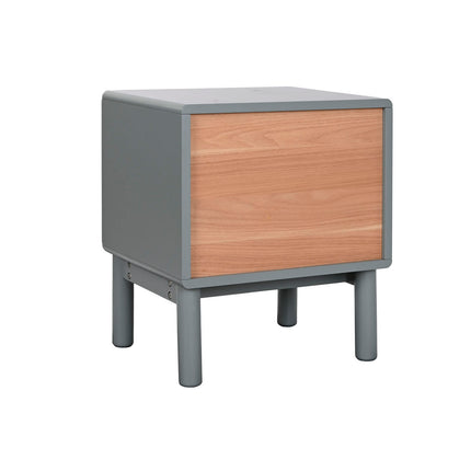 Nachttisch Home ESPRIT Blau Grau natürlich Holz MDF 48 x 40 x 55 cm