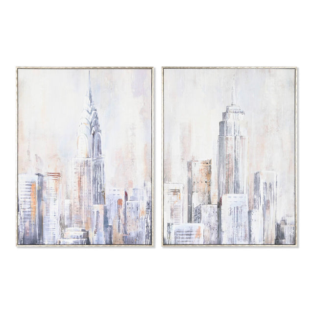Bild Home ESPRIT New York Loft 60 x 2,4 x 80 cm (2 Stück)