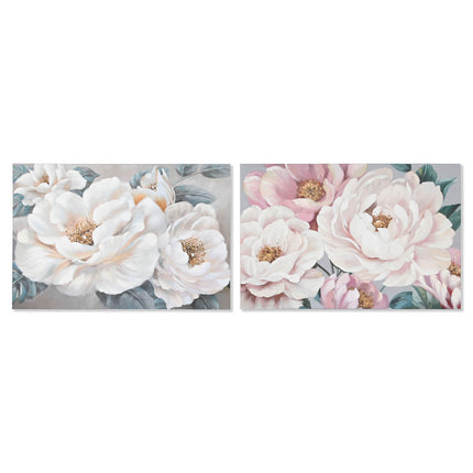 Bild Home ESPRIT Rosen Romantisch 120 x 3,7 x 80 cm (2 Stück)