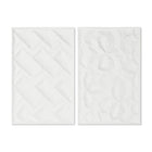 Bild Home ESPRIT Moderne Mit Relief 58,5 x 4 x 92,5 cm (2 Stück)