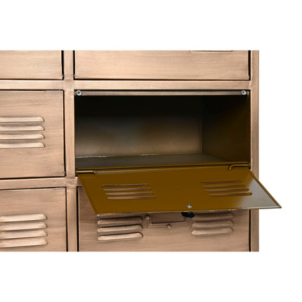 Schubladenschrank Home ESPRIT Gold Metall Loft 78 x 34 x 70 cm