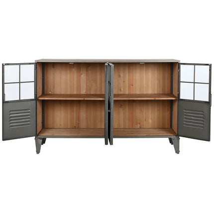 Anrichte Home ESPRIT Braun Grau natürlich Dunkelgrau 120 x 34 x 79 cm