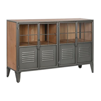 Anrichte Home ESPRIT Braun Grau natürlich Dunkelgrau 120 x 34 x 79 cm