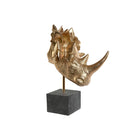 Deko-Figur Home ESPRIT Schwarz Gold 33 x 24 x 43,5 cm