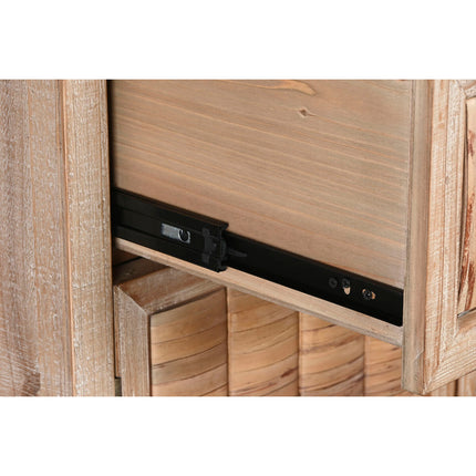 Schubladenschrank Home ESPRIT Braun Tanne Faser natürlich Kolonial 80 x 40 x 92 cm