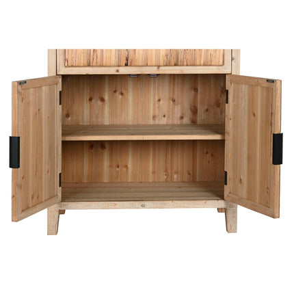 Schubladenschrank Home ESPRIT Braun Tanne Faser natürlich Kolonial 80 x 40 x 92 cm