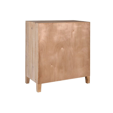 Schubladenschrank Home ESPRIT Braun Tanne Faser natürlich Kolonial 80 x 40 x 92 cm