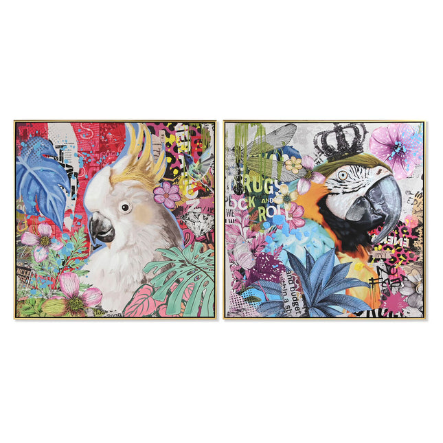 Bild Home ESPRIT Moderne 80 x 3,5 x 80 cm (2 Stück)