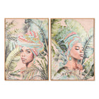 Bild Home ESPRIT Kolonial Afrikanerin 70 x 3,5 x 100 cm (2 Stück)